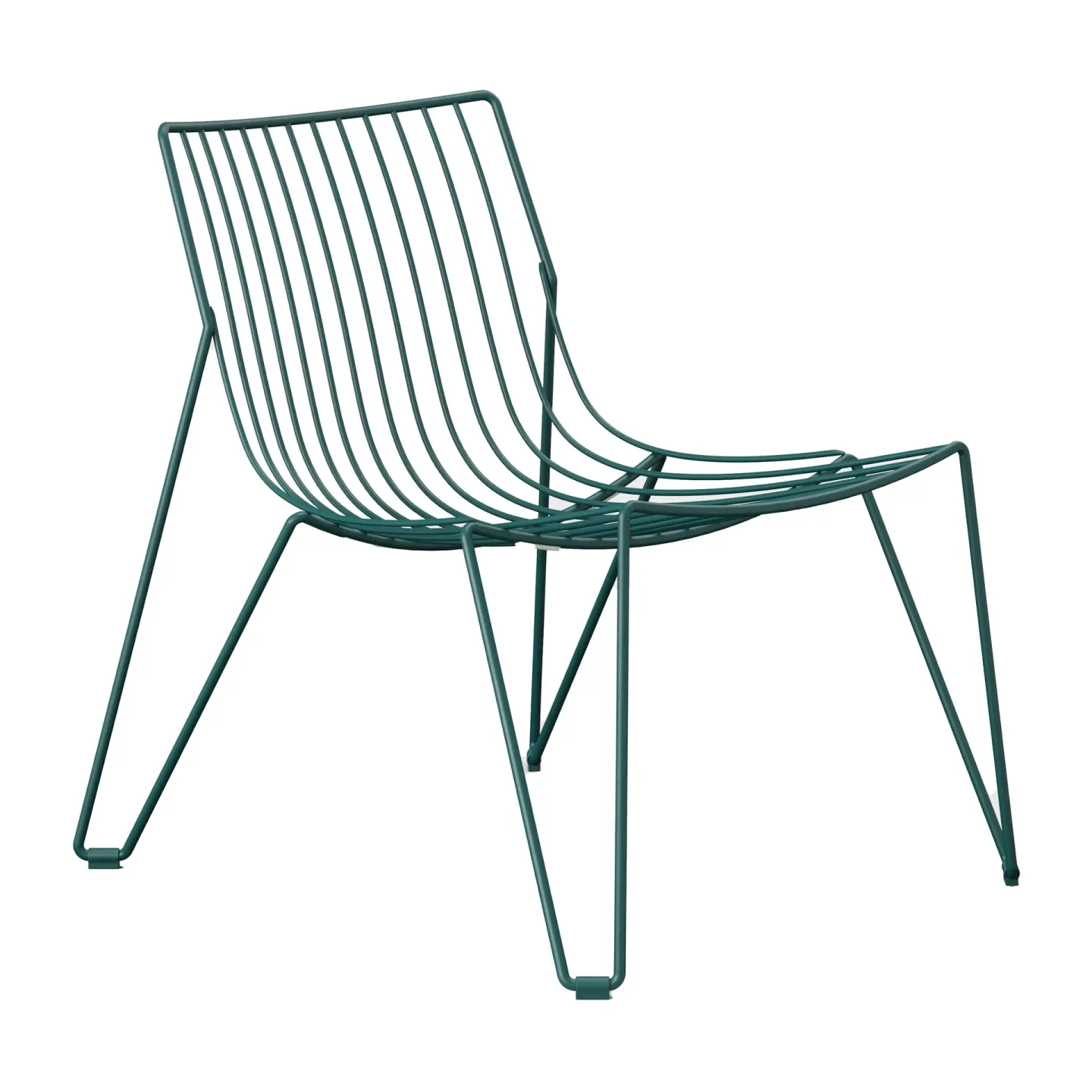 Massproductions Tio easy chair Loungesessel Blue Green