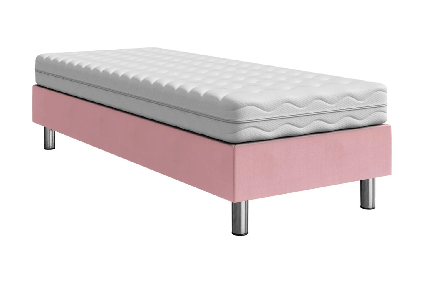 Adeliza Kontinentalsäng 90x200 cm - Rosa