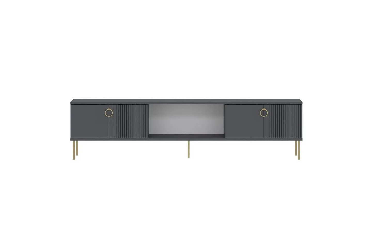 Neyra Tv-bänk 180 cm - Antracit