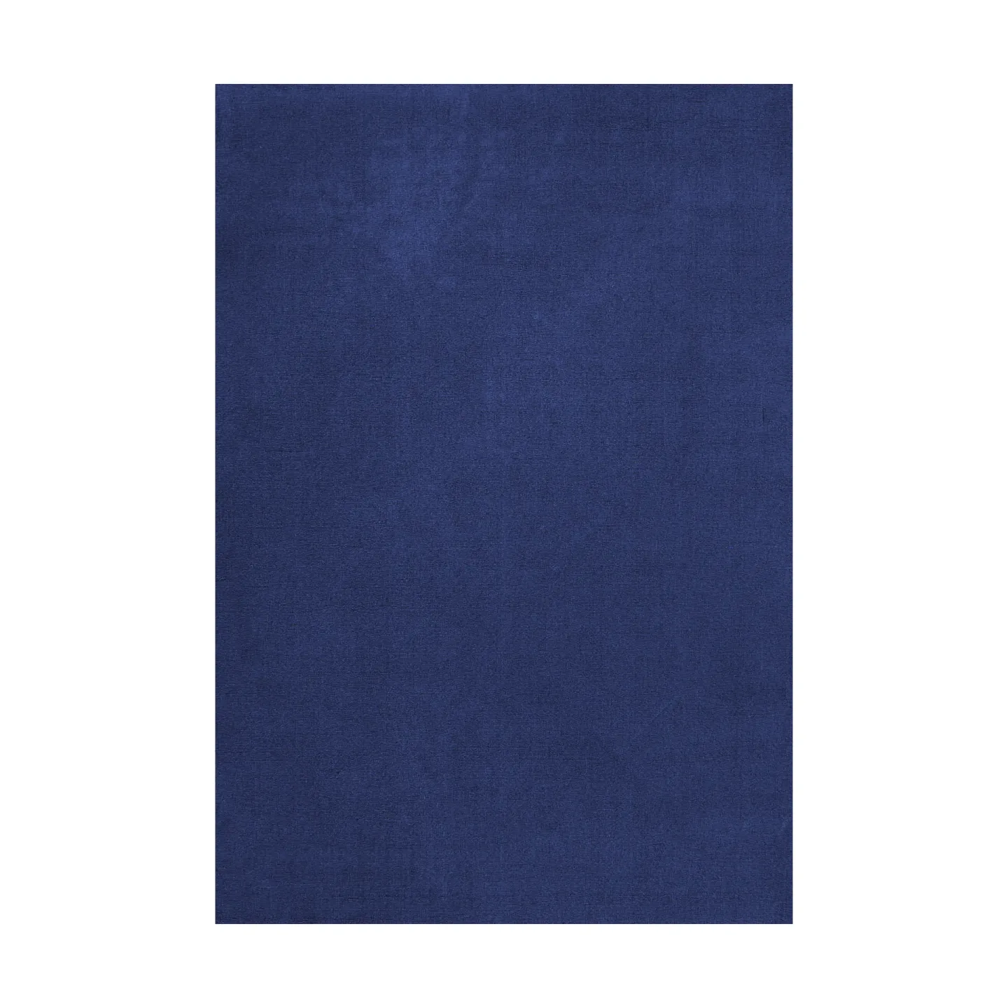 Layered Solid Wool Wollteppich Blue foncé, 300x400 cm