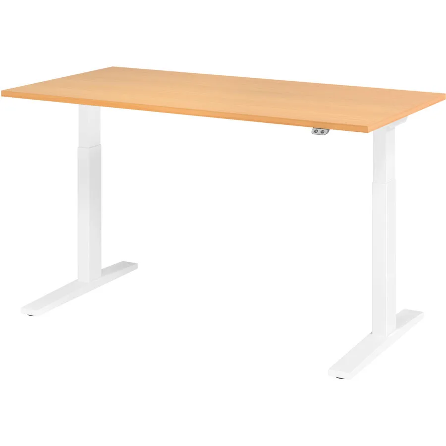 Schreibtisch Office buche Holzwerkstoff B 160 T 80 cm