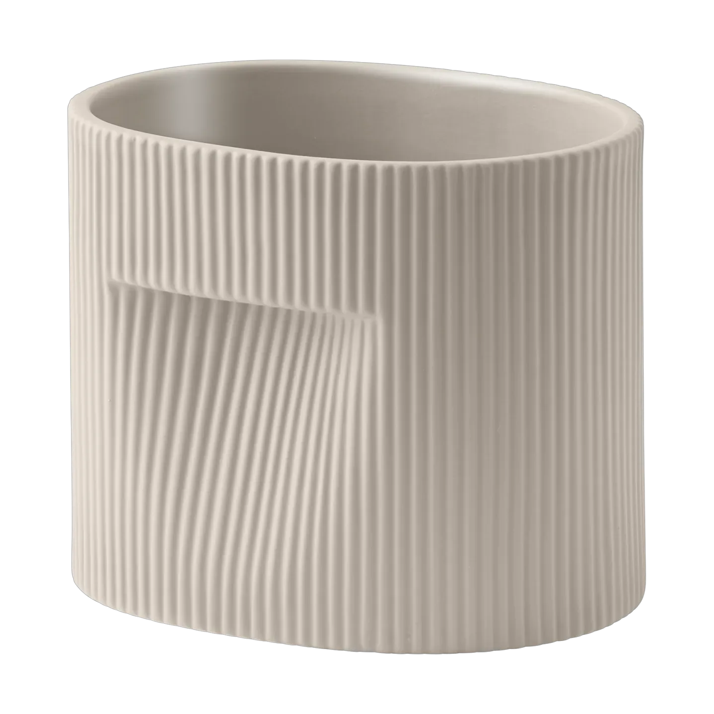 Muuto Ridge Blumentopf 15 cm Beige