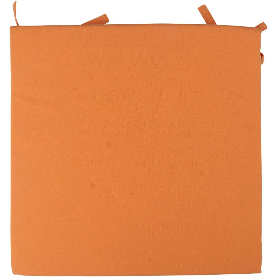 Gartensitzkissen Hawaiian Mood apricot Baumwolle B 37 T 37 cm