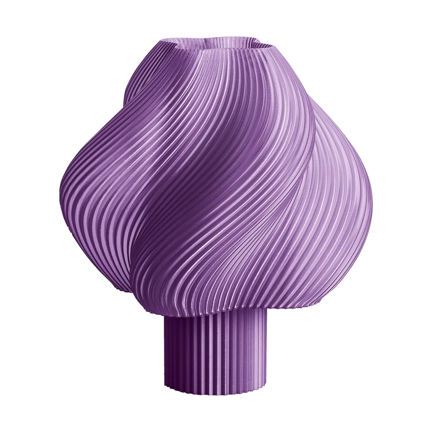 Crème Atelier Soft Serve tragbare Tischleuchte Lavender sorbet, 23 cm