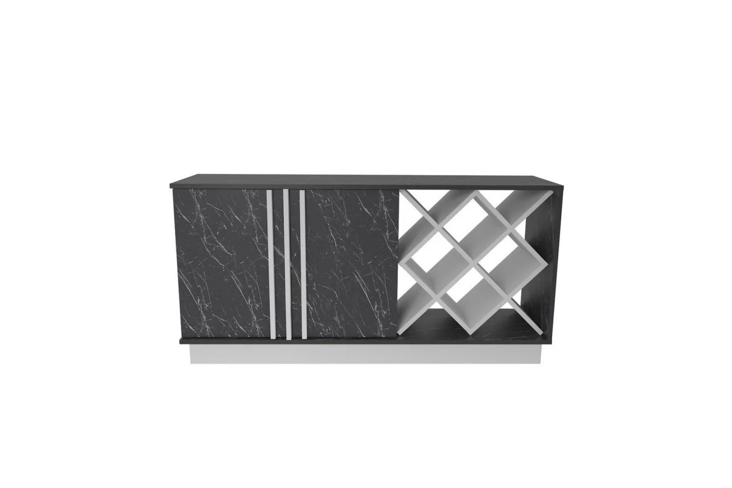 Dasina Konsollbord 148 cm - Vit/Svart