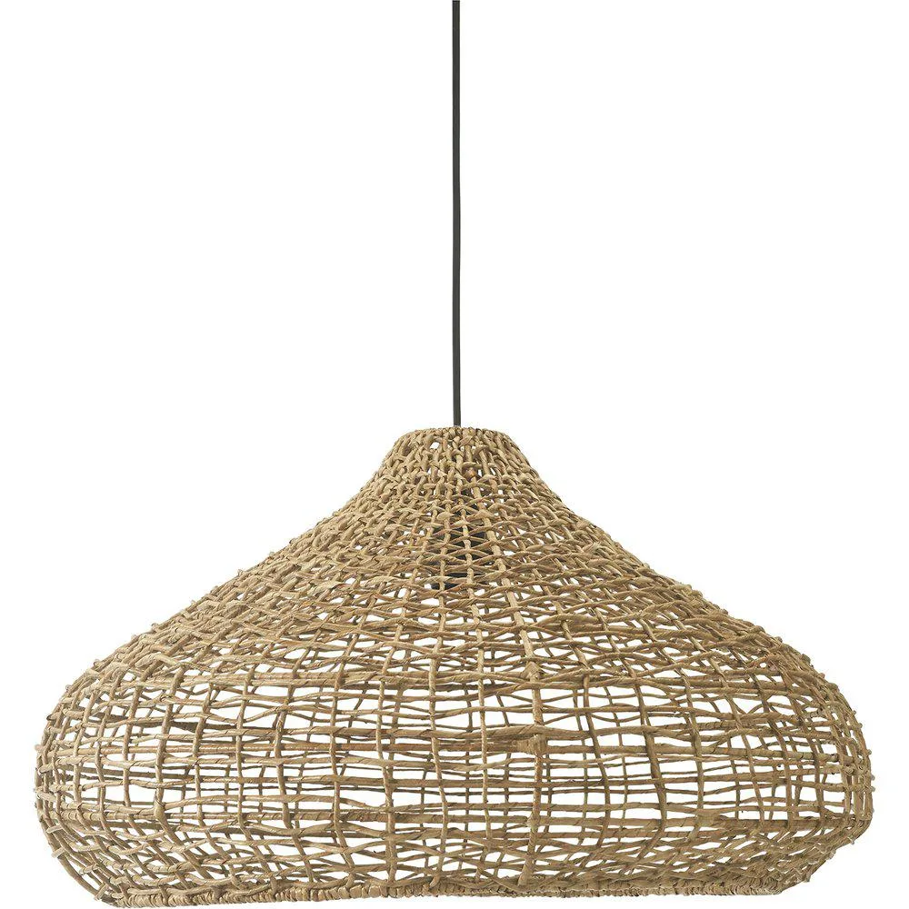Mira Taklampa i handflätad lampakanay 58 cm - Pr Home