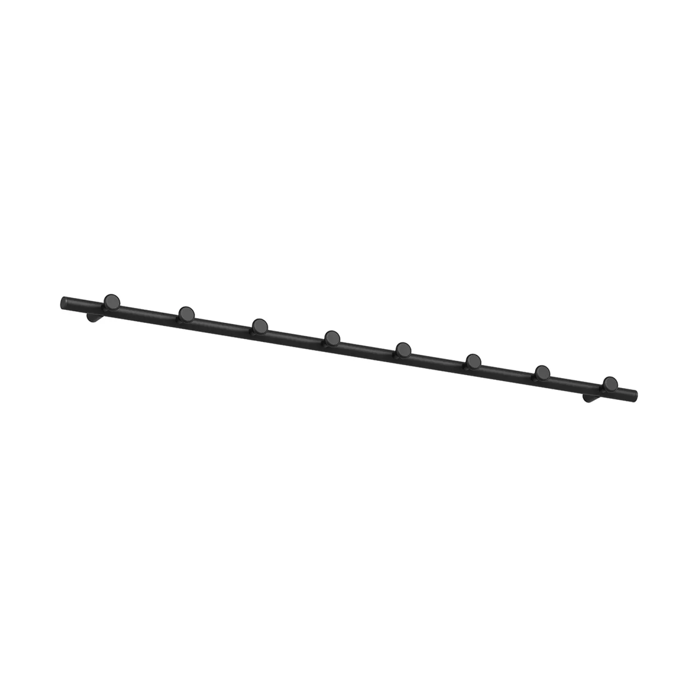 Essem Design Classic Hakenleiste 80 cm Schwarz