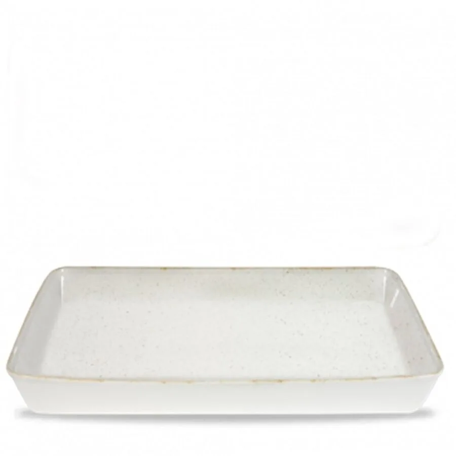 Churchill Backform Stonecast Weiss Steingut 6.2 cm - Farbe: Barley White
