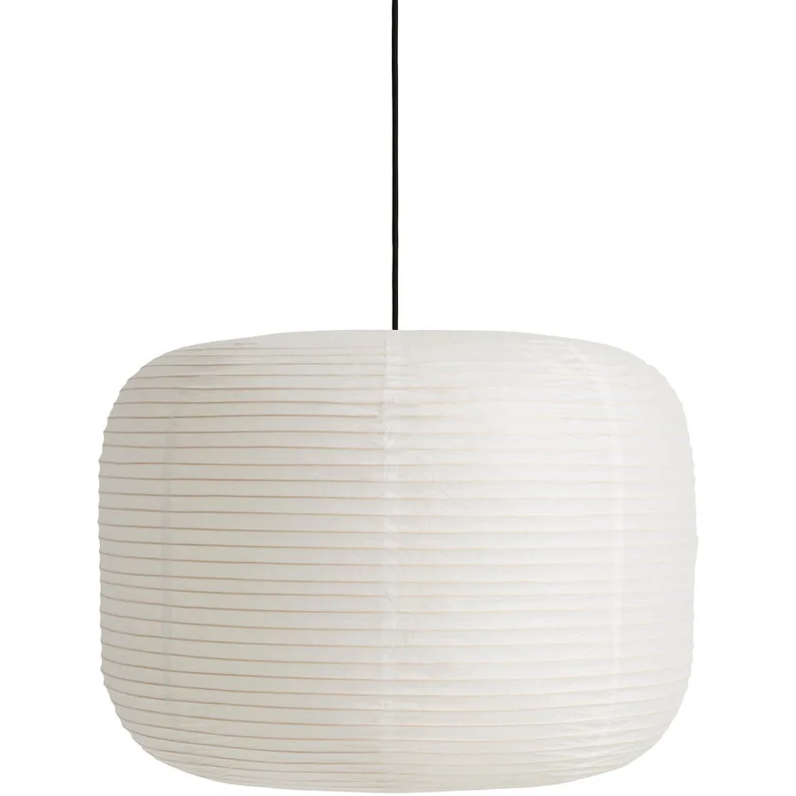 Designer-Pendellampe HAY Paper Shade Donut D 58 cm - Farbe: weiss - Material: Papier