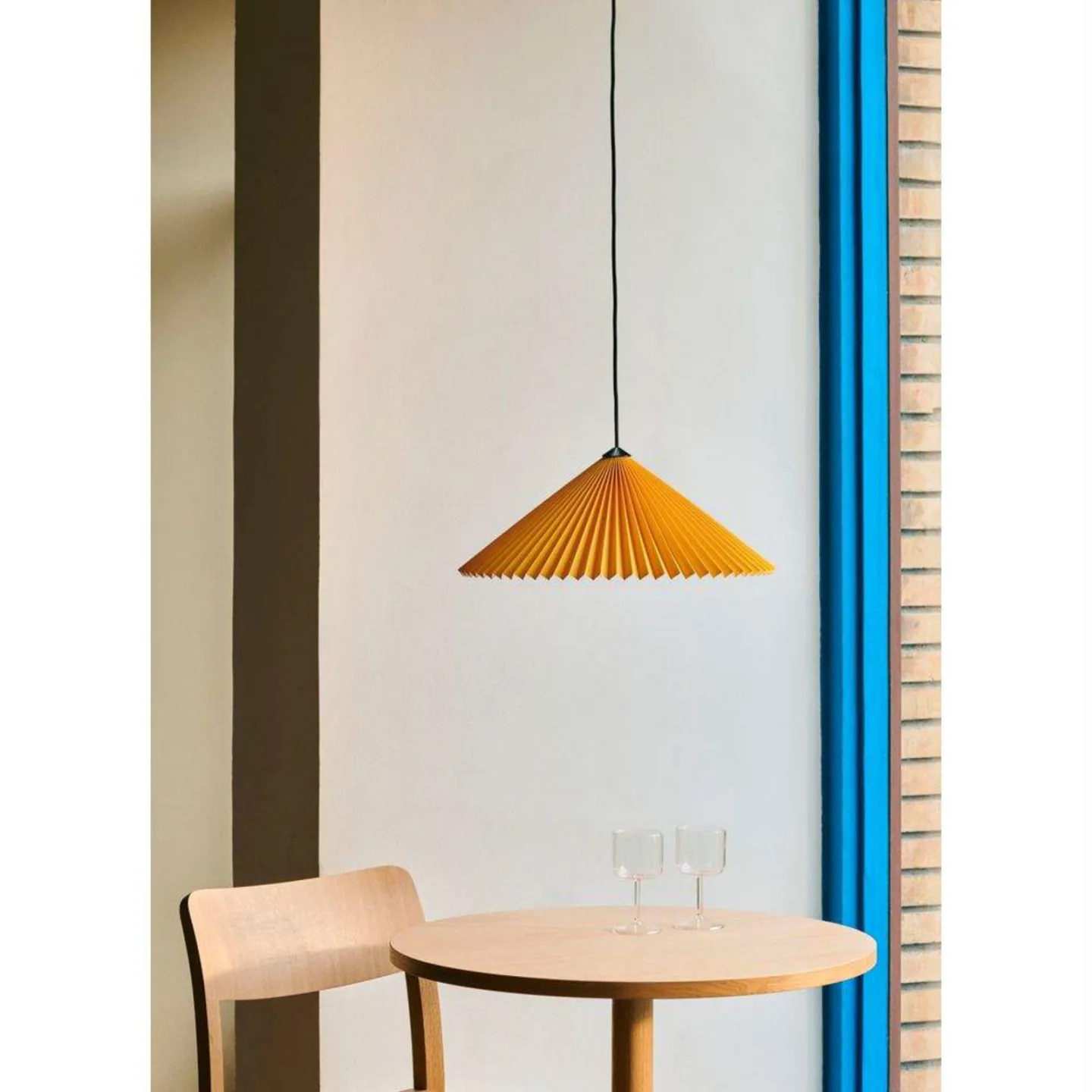 HAY Matin Pendant Pendelleuchte 50x50 cm Peach