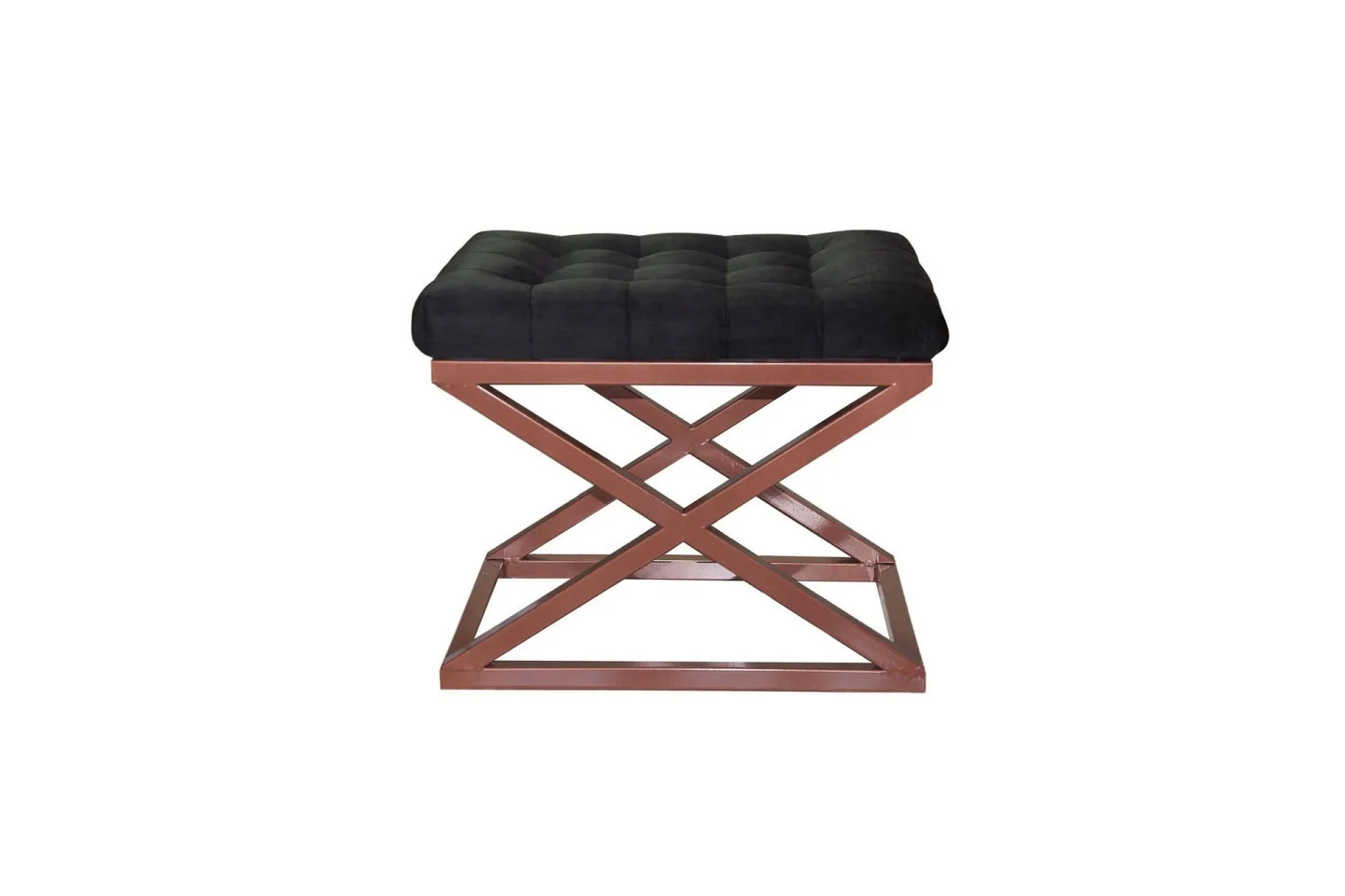 Gillie Sittpuff 40 cm - Koppar/Svart