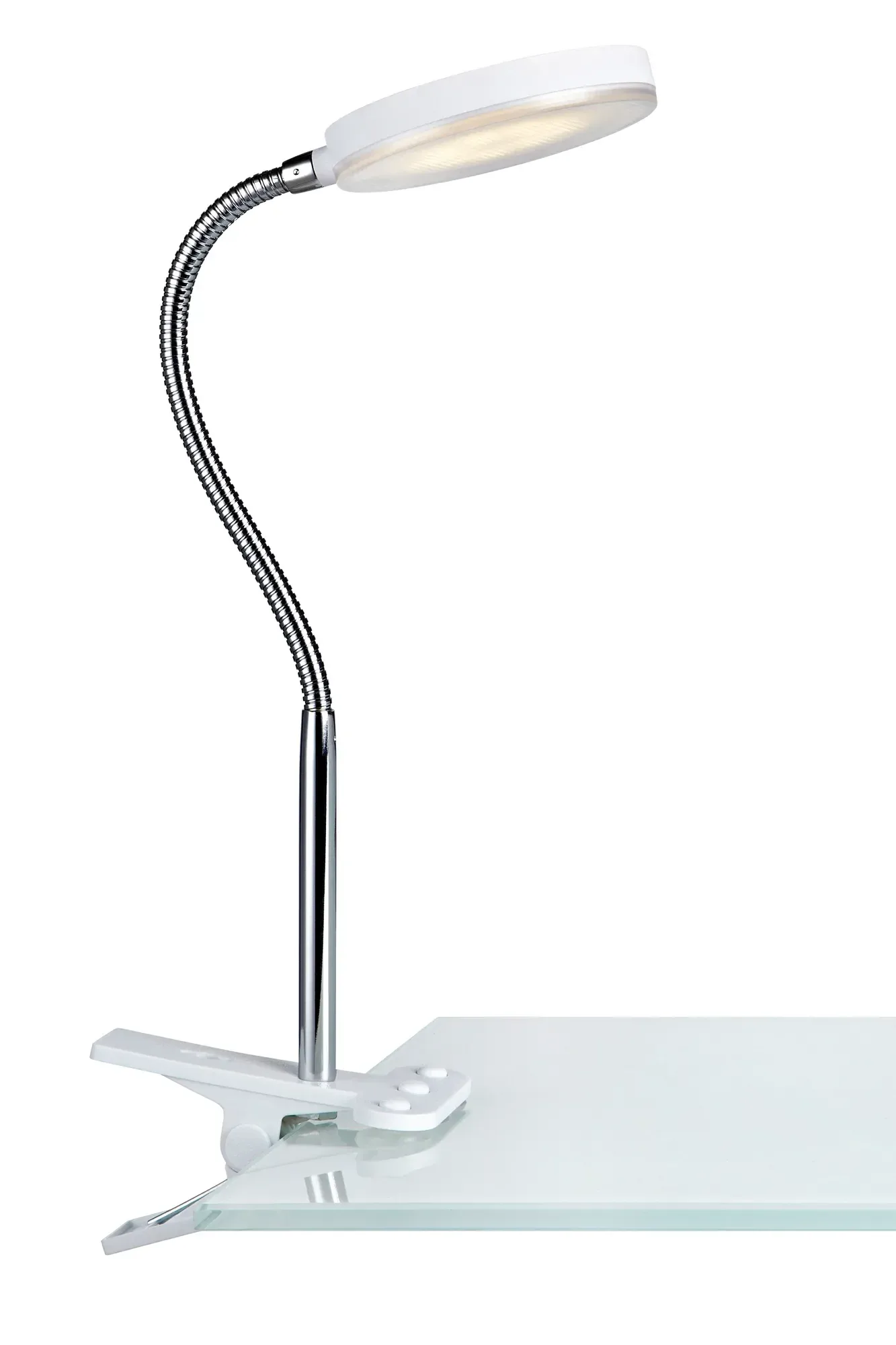 Flex Klemmlampe Weiß