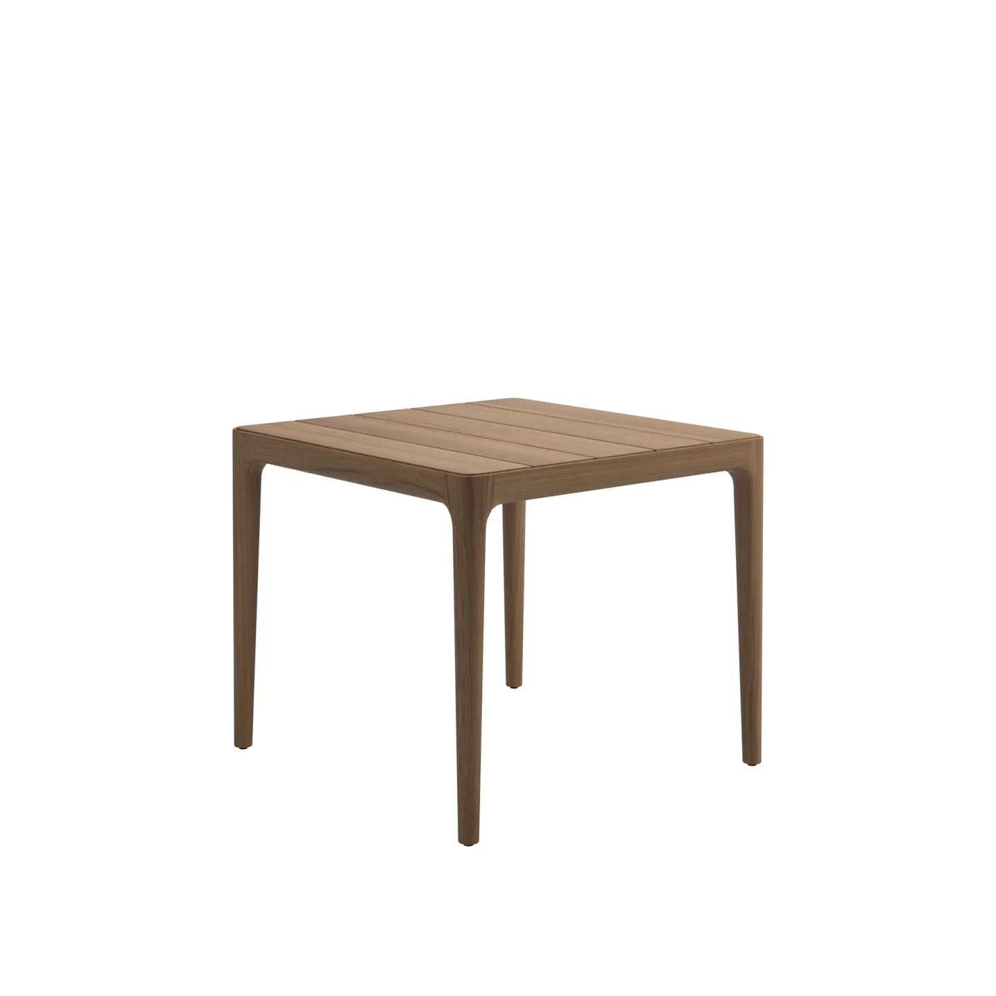Gloster - Lima 87 cm Square Dining Table - Matbord utomhus - Henrik Pedersen - Träfärgad - Trä