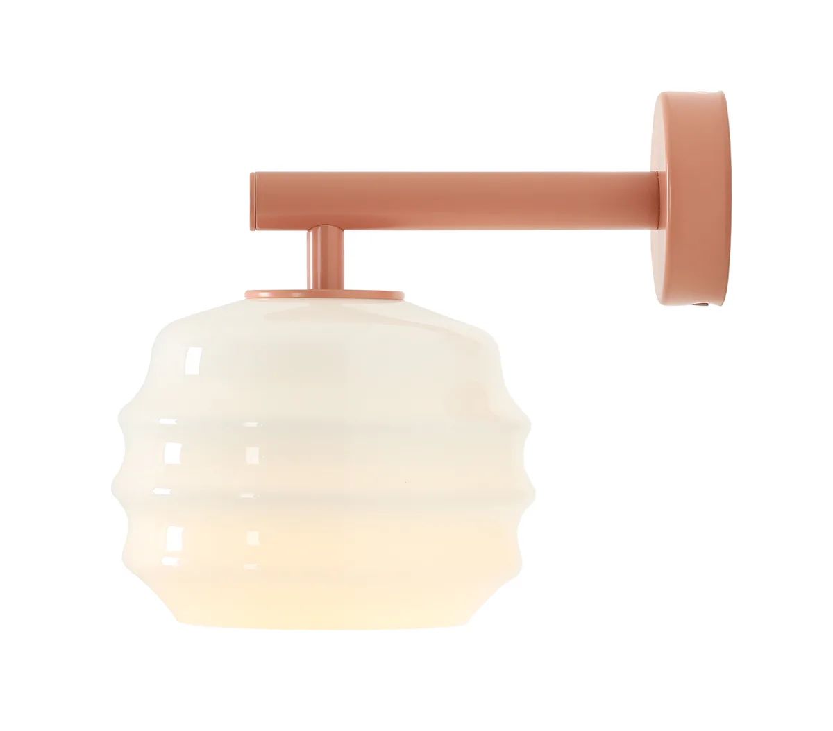 Artera - Puff 23cm - Vägglampa - Korall