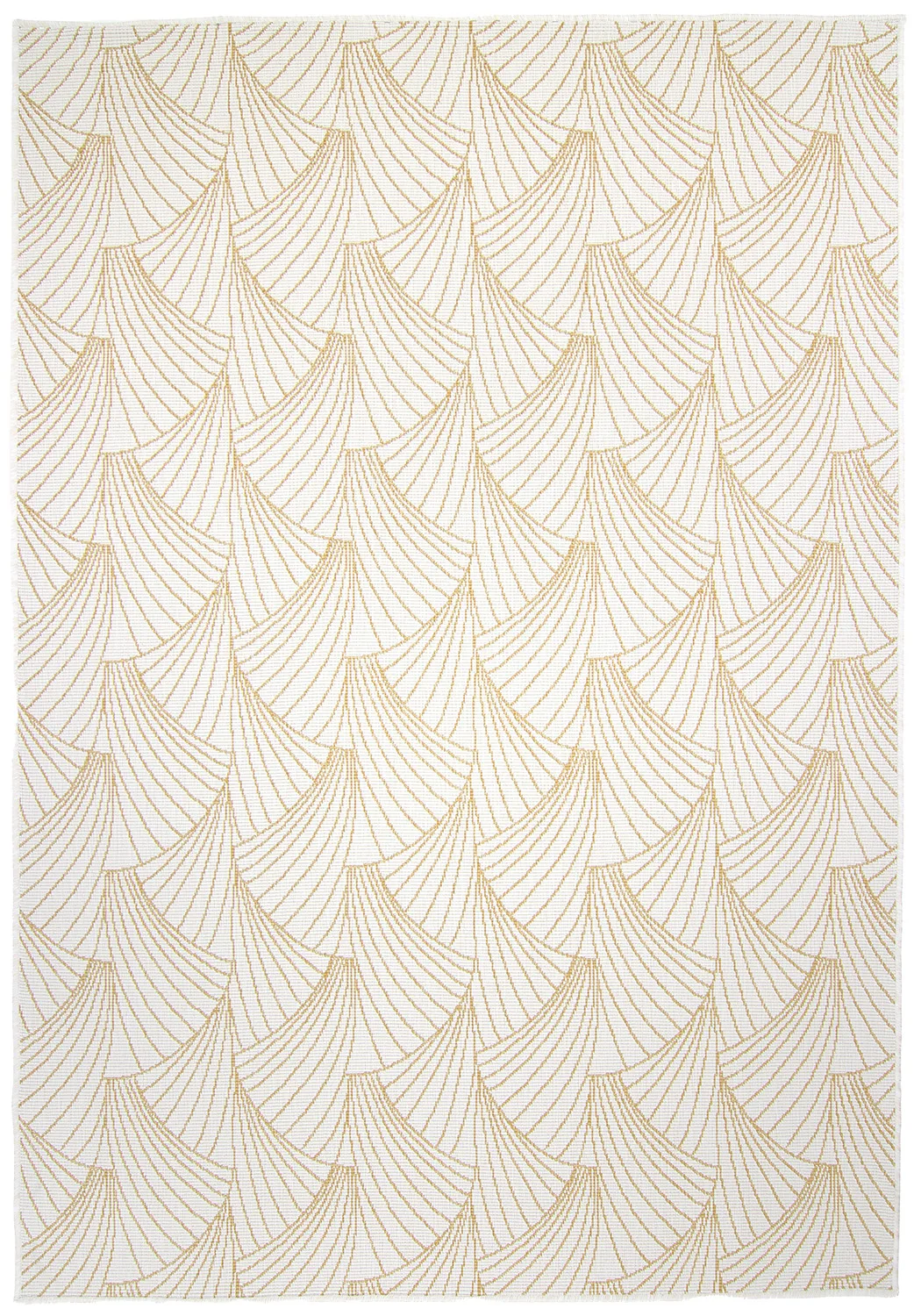 Innendørs/Utendørs tepper - Beau (gul) (Størrelse: 240 x 340 cm)