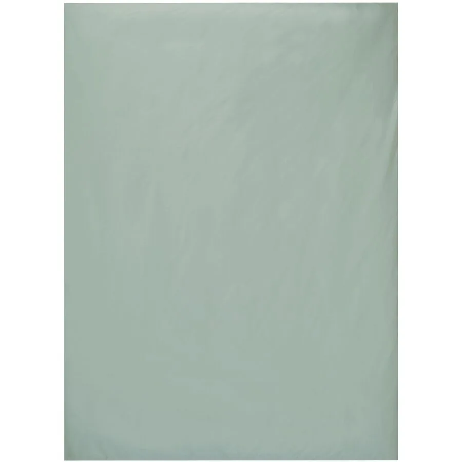 Duvetbezug Mia mint Einfarbig Baumwolle 160 x 210 cm