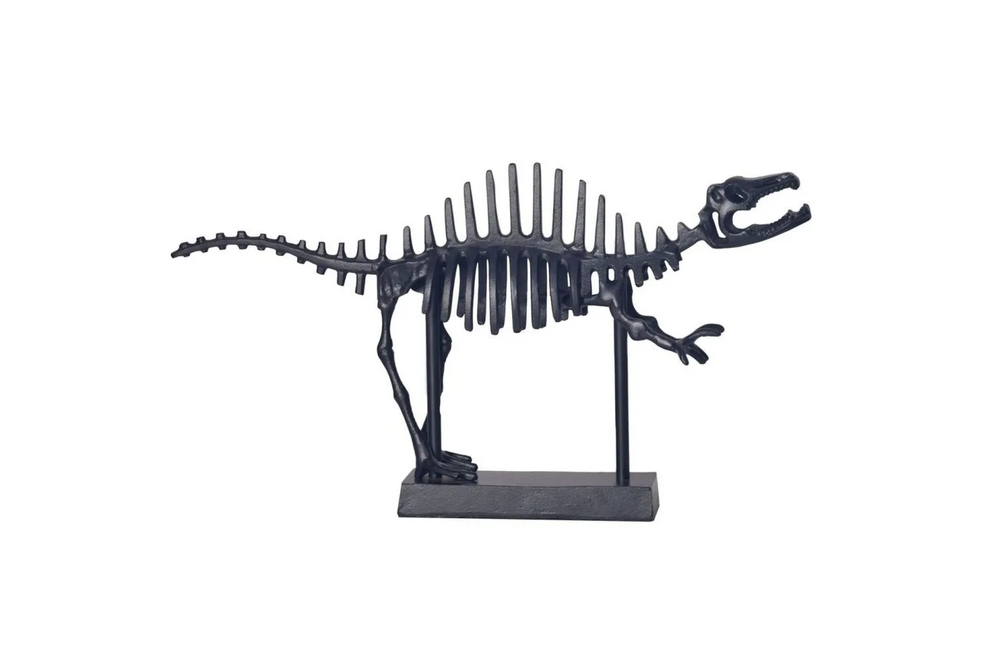 Dekorativ figur Wohnling Dekorativ T-Rex Aluminium Modern -