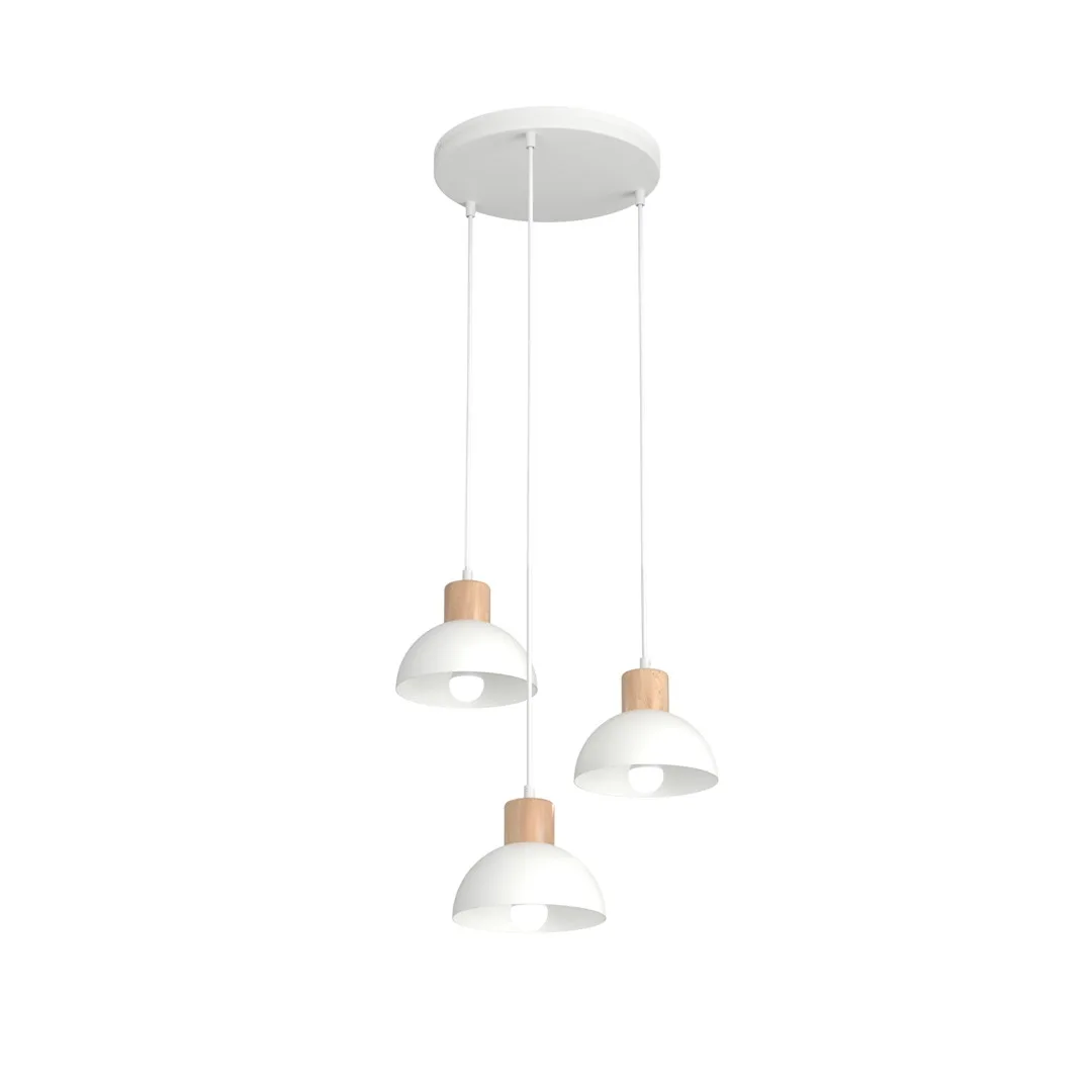 Emibig Lighting - Seco Ø30 - Taklampa - Vit
