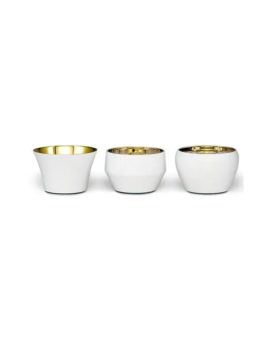 Kin Tealight Holders White 3-pack