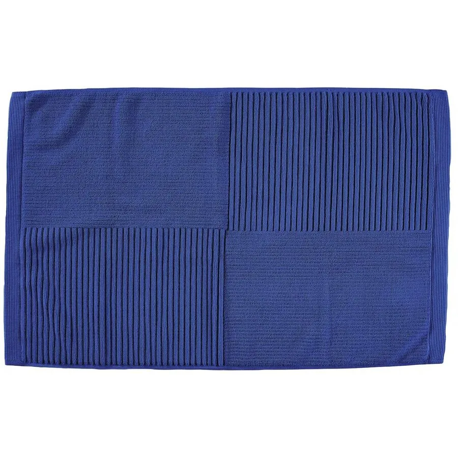 Badteppich Zone Denmark Indigo Blue Baumwolle (CO) 80 x 50 x 50 cm Rechteckig