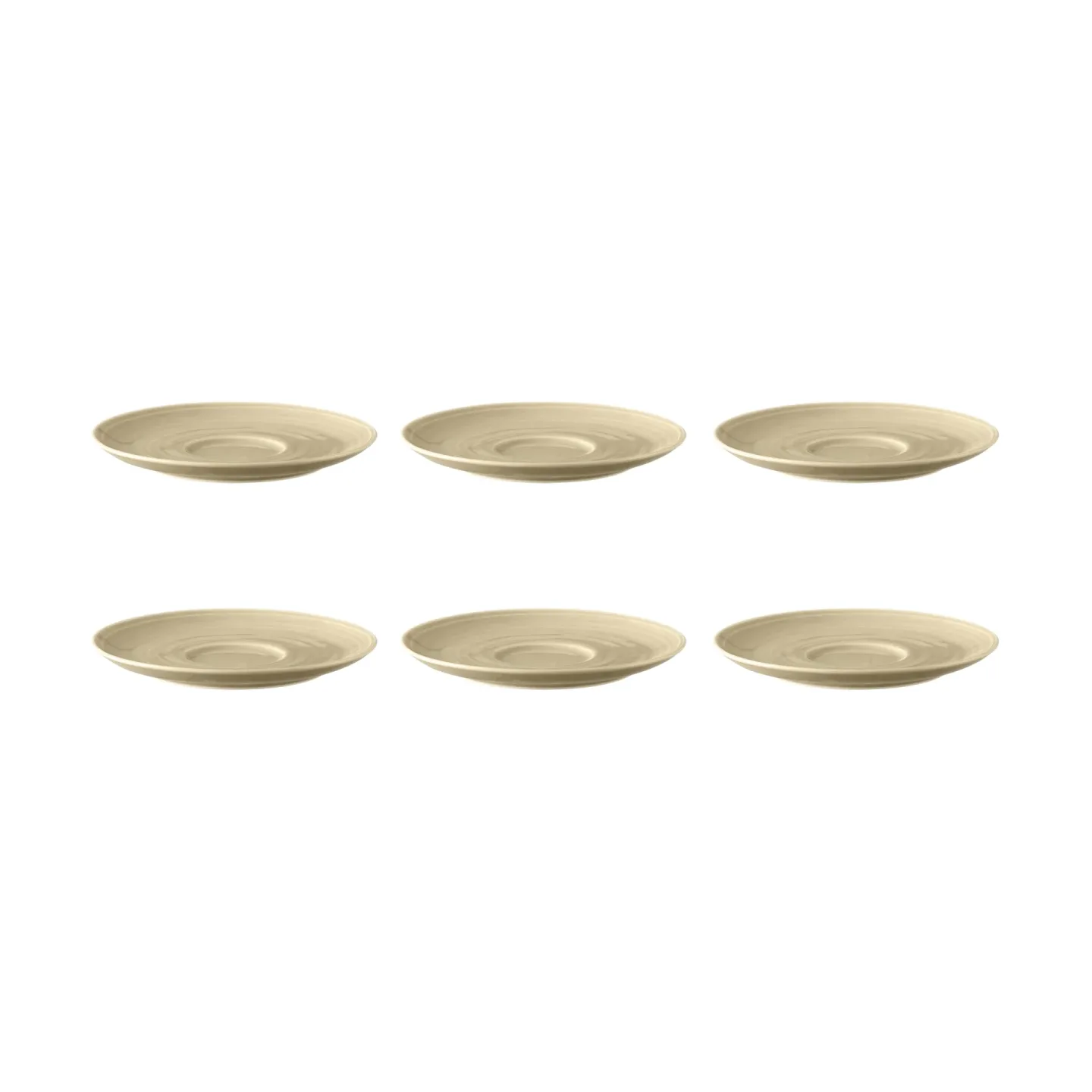 Seltmann Weiden Terra Kuchenteller Ø16,1cm 6er Pack Sand Beige