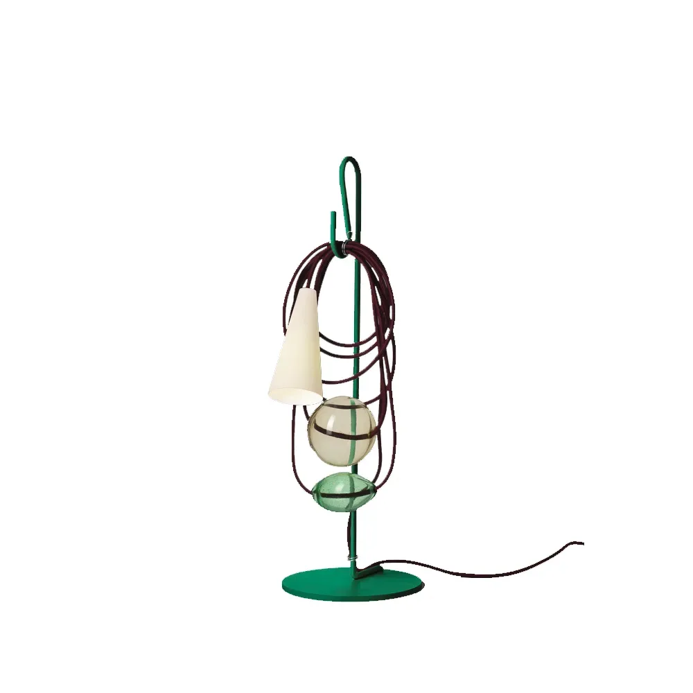 Foscarini Filo bordslampa grön, southern talisman
