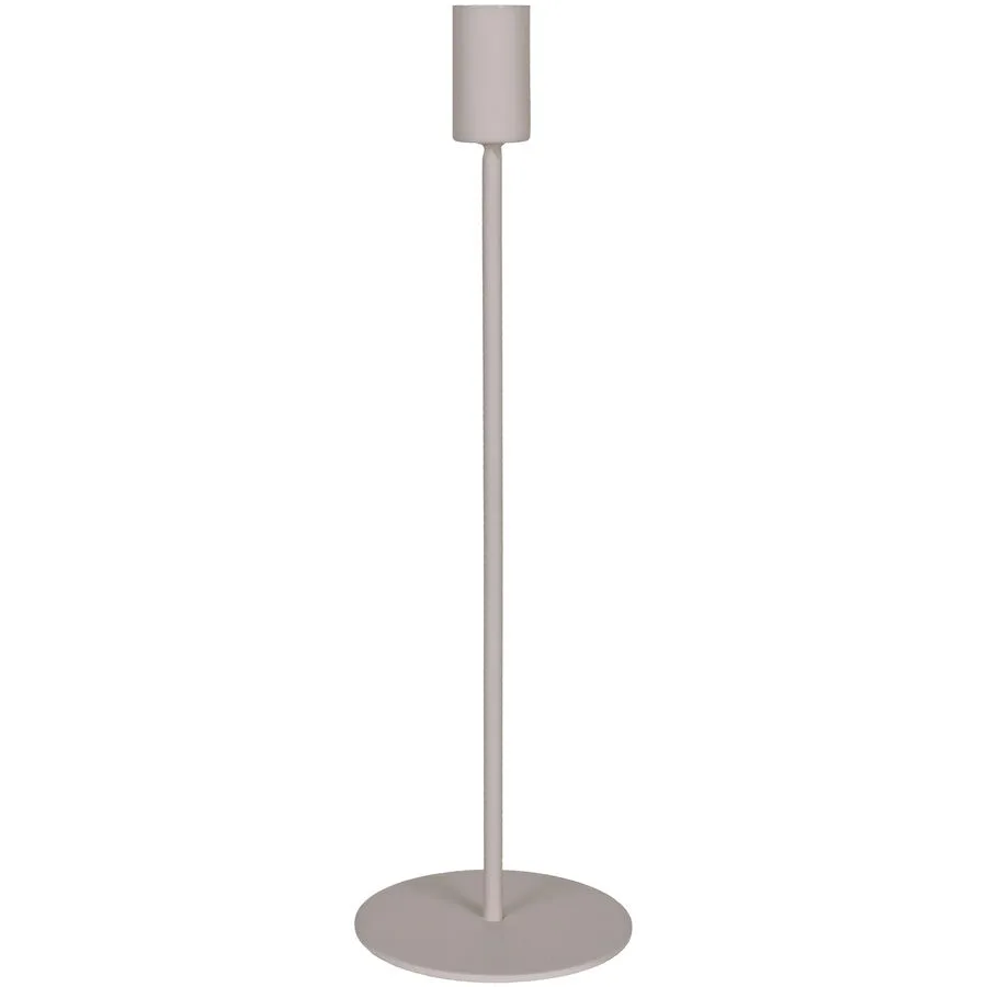 Kerzenständer Reduced creme Metall H 28.5 cm 1