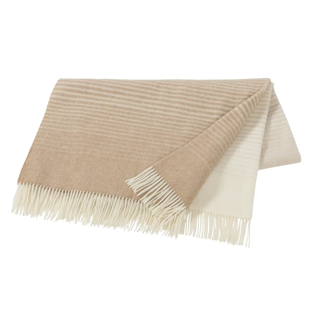 Scandi Living Mist ullpläd Sand