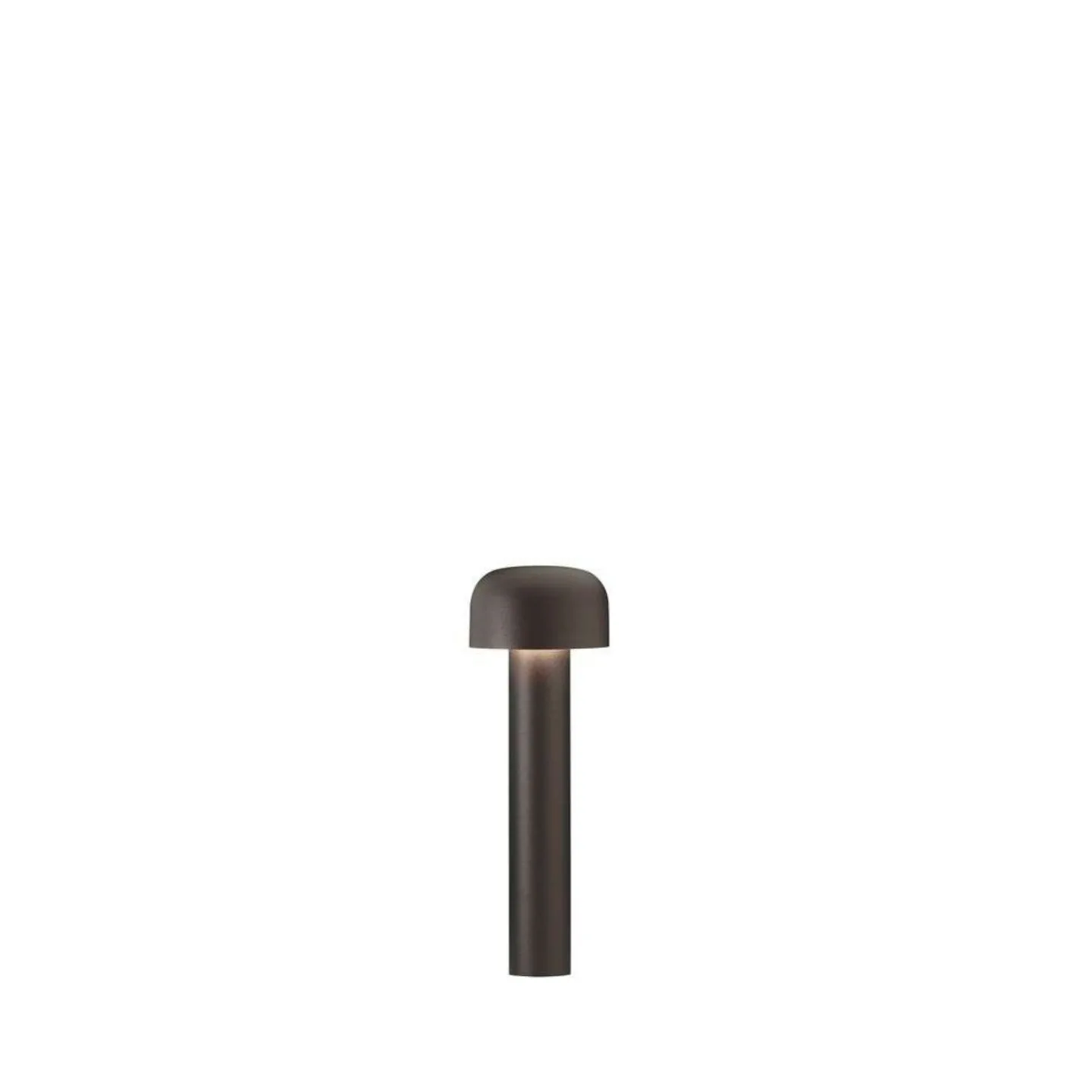 Bellhop Außen Pollerleuchte H380 2700K Deep Brown - Flos - Terrasse - Kunststoff