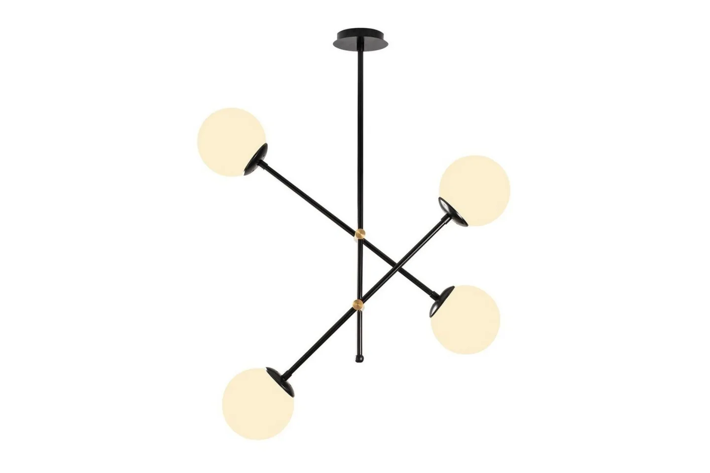 Taklampa Subbersta Svart - Diameter: 56 cm