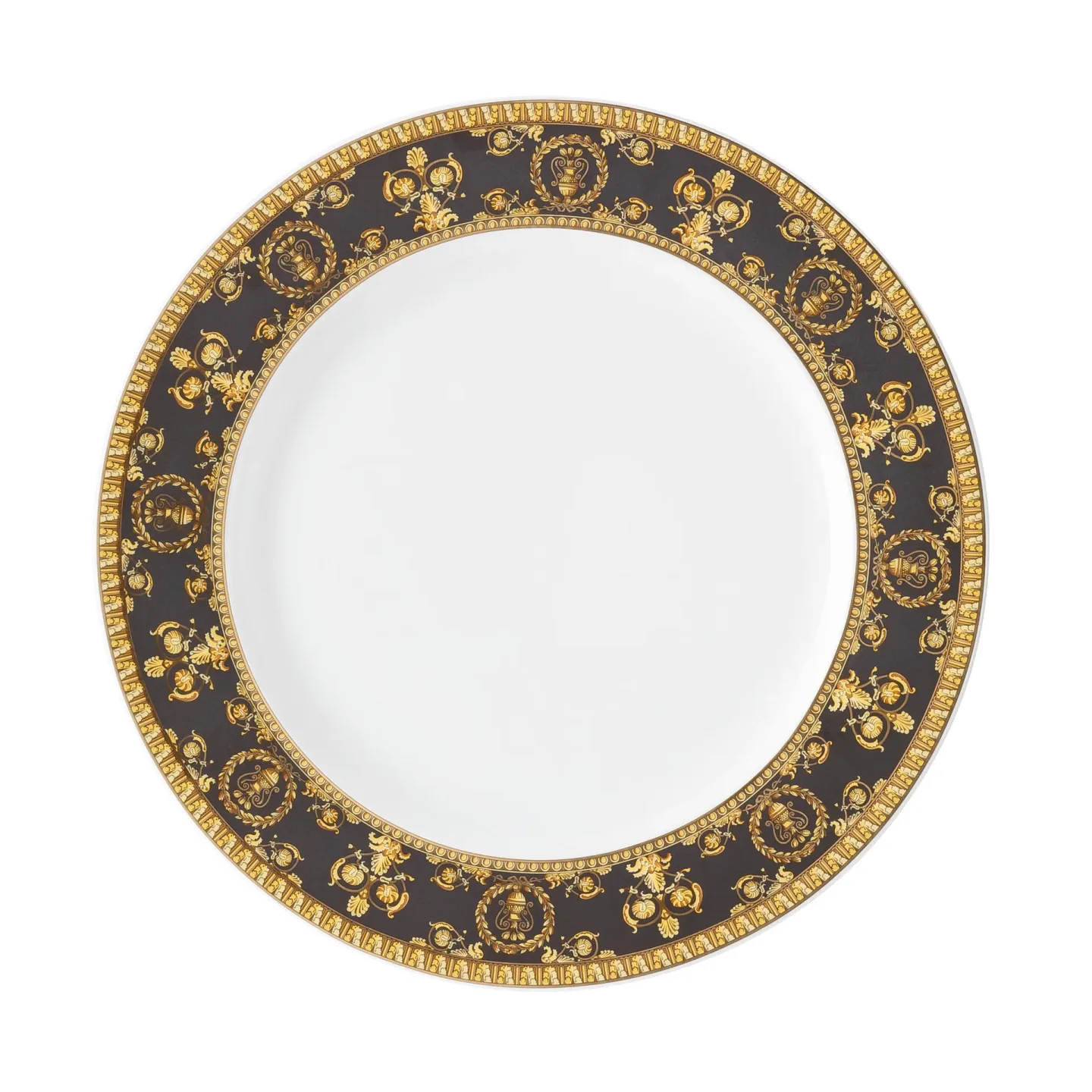 Versace Versace I love Baroque desserttallrik Nero
