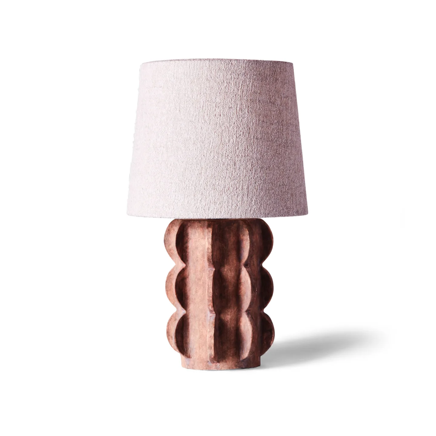 Dusty Deco - Arcissimo Table Lamp Small, Brown - Bordslampor - Edin & Lina Kjellvertz - Brun