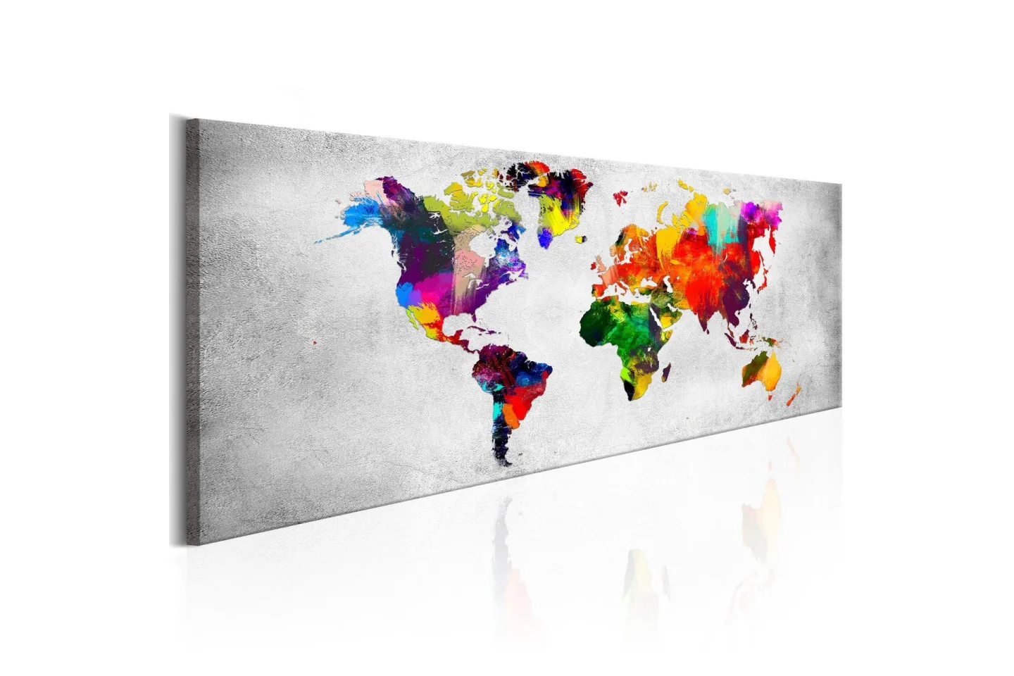 Tavla World Map: Coloured Revolution 135x45 -
