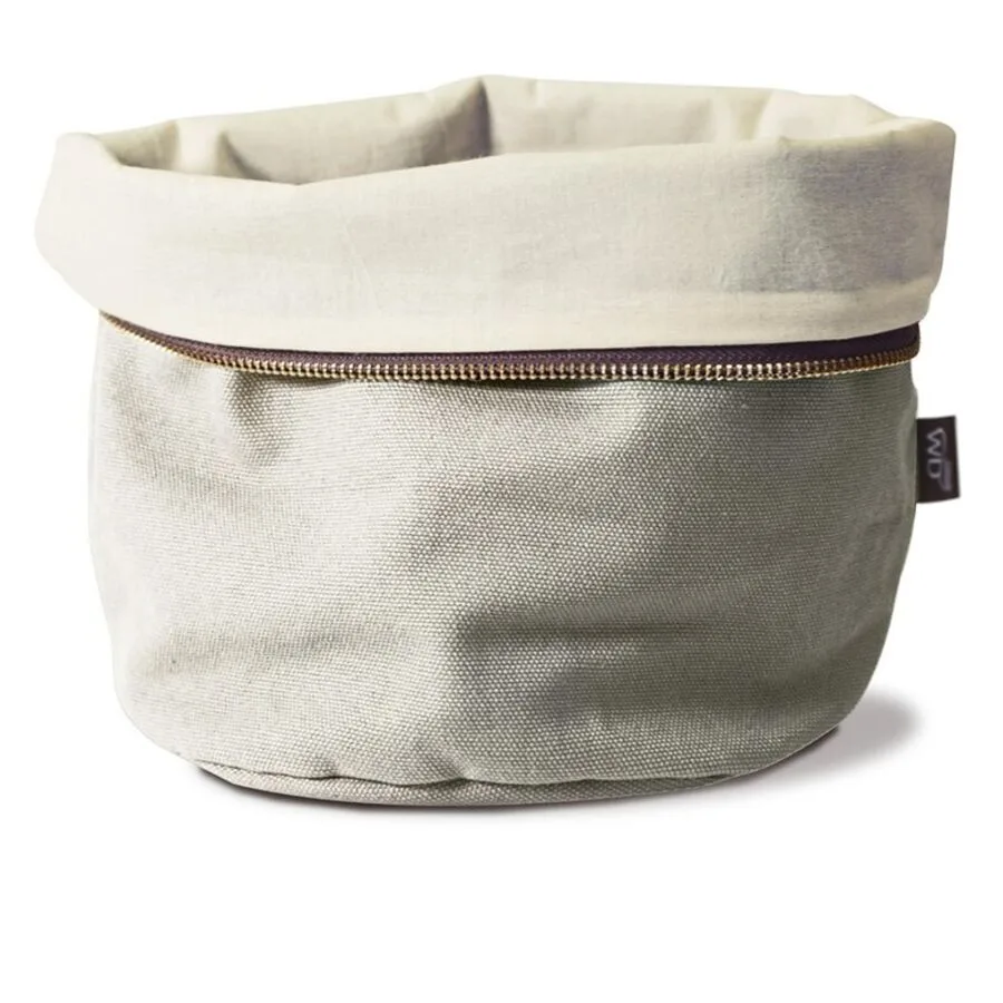 Brotkorb Easy Life beige Baumwolle