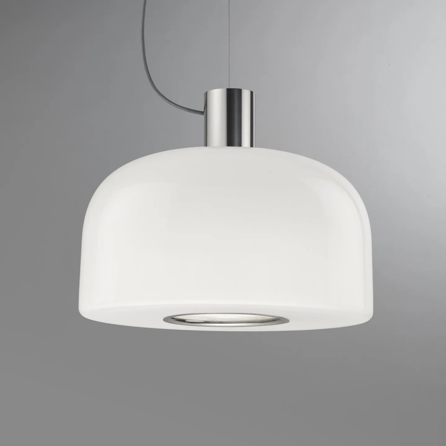 Bellhop Glass S2 Pendel Bright Aluminium - Flos - Stue - Med en lyskilde