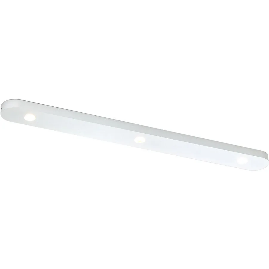 Bopp Deckenlampe Close Weiss Aluminium 5 cm 1.5 cm - LED - Lichtfarbe: Extra warmweiss - LED Energiesparlampen