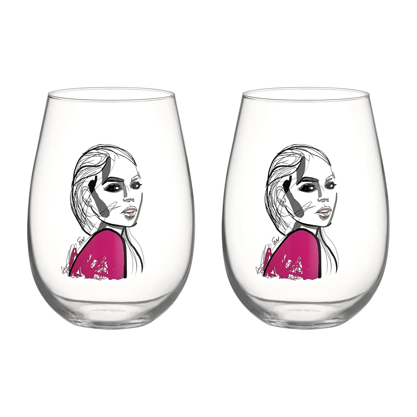 Kosta Boda All about you Glas 57 cl 2er Pack Next to you