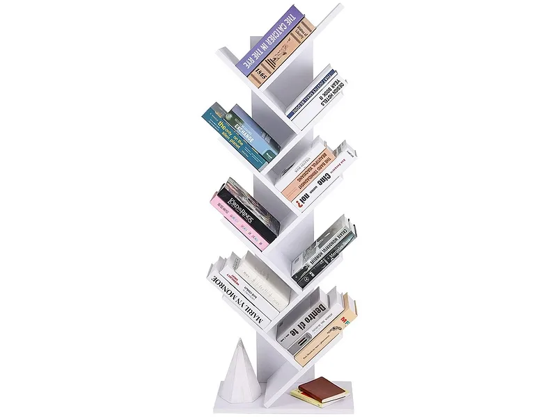 Regal SONGMICS LIGHTY 25x50x141.5cm weiss