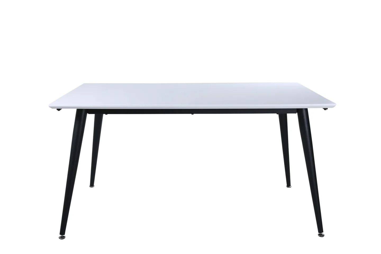 Jimmy Förlängningsbart Matbord 150 cm - Vit/Svart