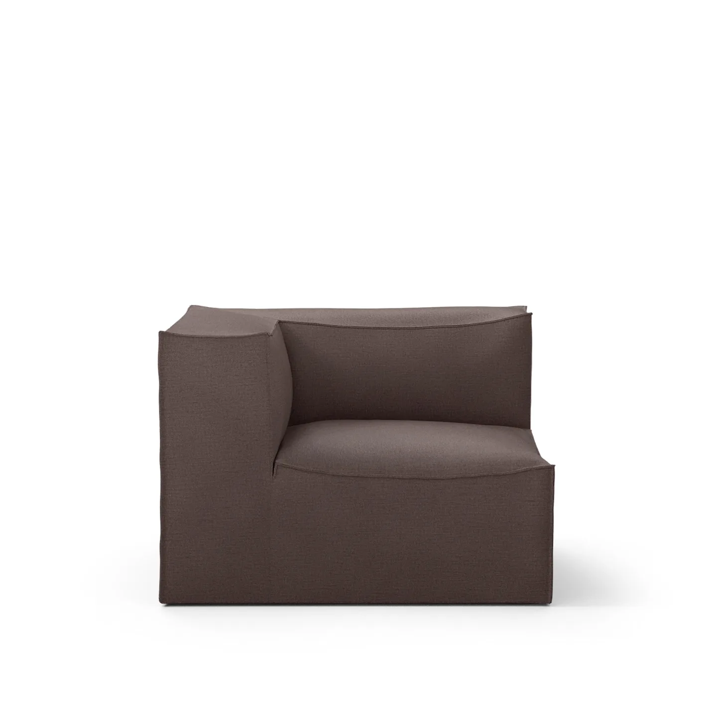 Ferm Living - Catena Connect Corner L200 - Hot Madison 020 - Soffor - Brun - Dun/Trä