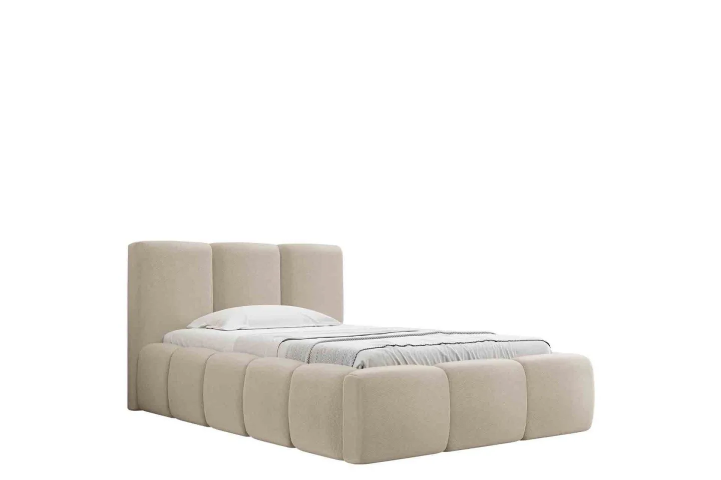 Salvenor Sängram med Förvaring 90x200 cm - Beige