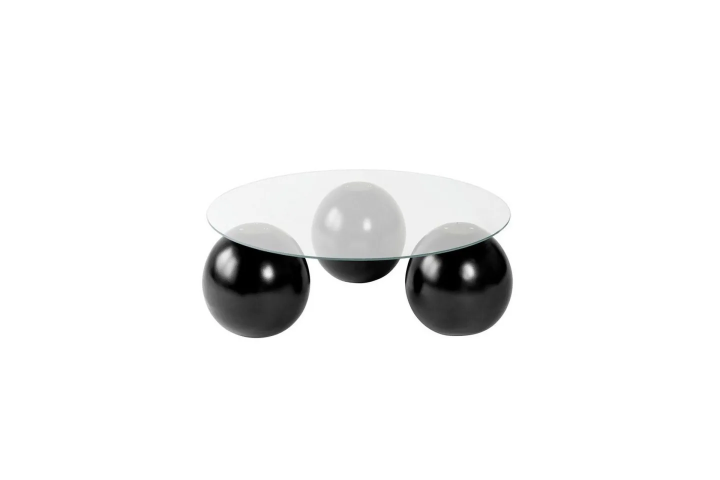 Soffbord Nordure Soffbord Sibas Svart / Transparent Svart,Silver -