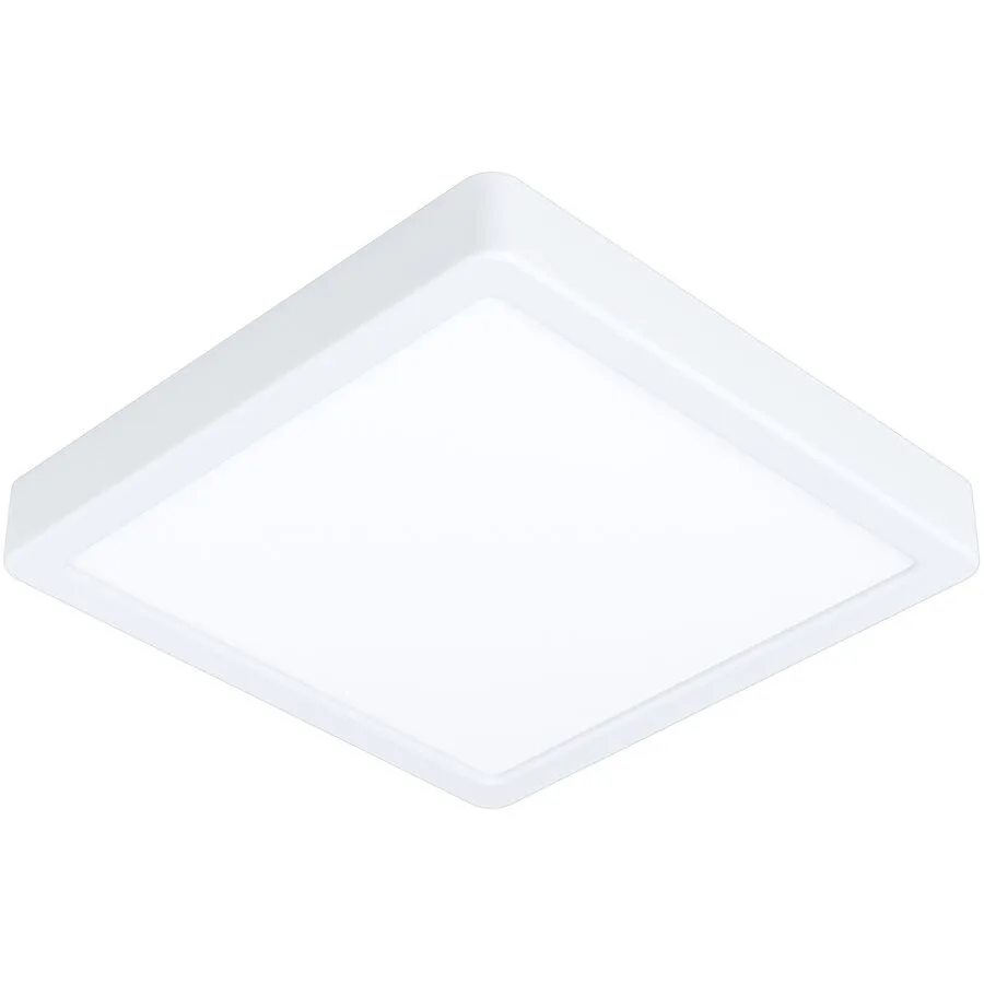 Eglo Deckenlampe Fueva 5 Weiss Stahl/Kunststoff 21 cm 2.8 cm - LED - Lichtfarbe: Helles Neutralweiss - Material: Kunststoff/Stahl - Deckenlampe- LED