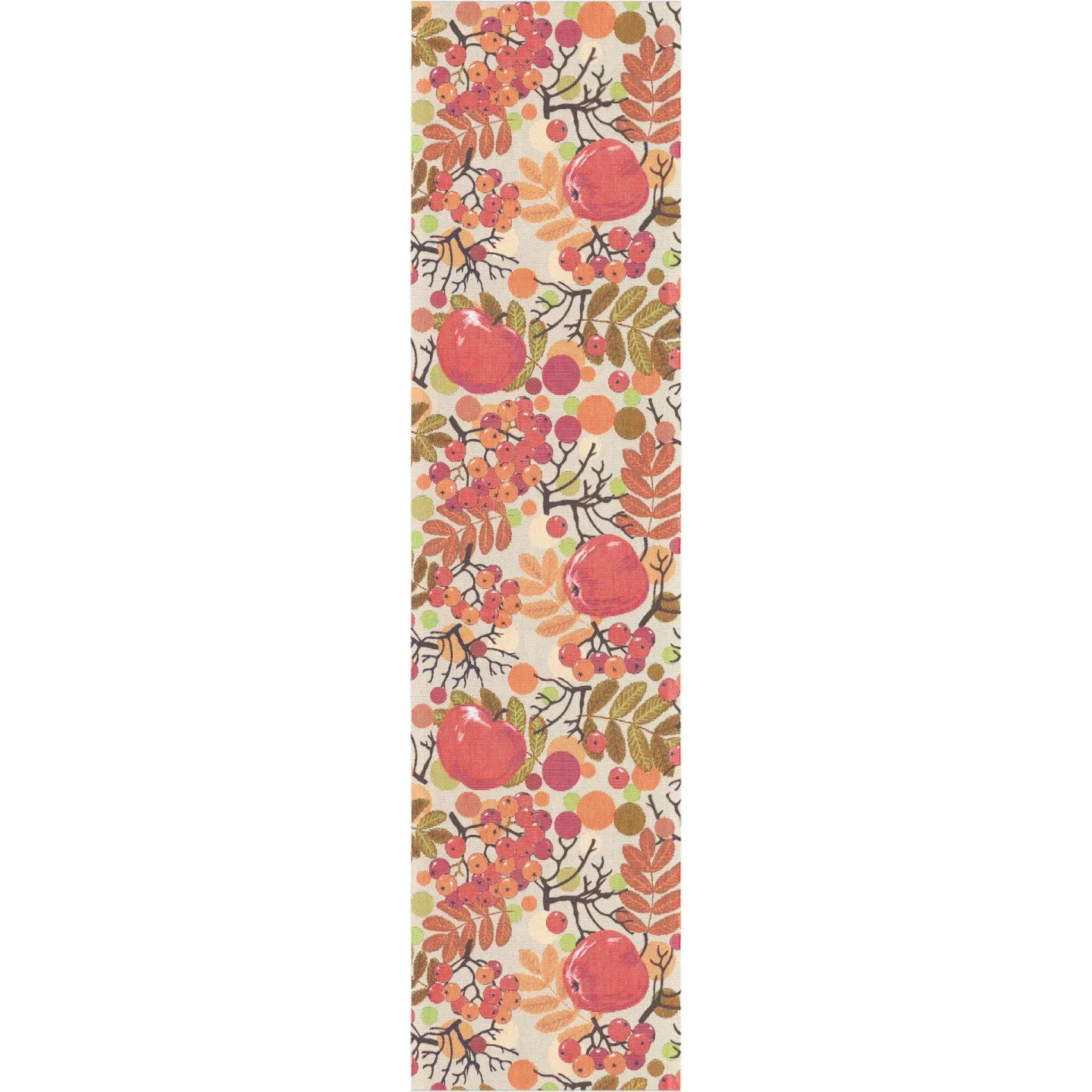 Ekelund Linneväveri Äppelbär Tischläufer 35 x 140cm Multi