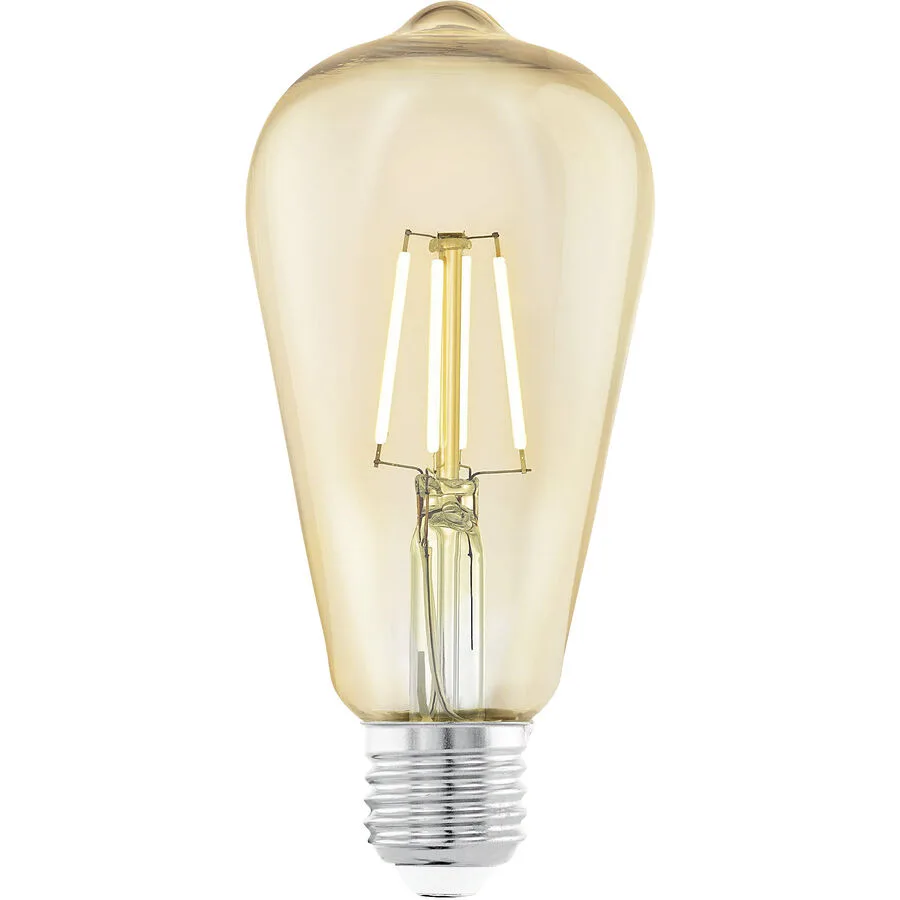 Bulbs Leuchtmittel Bulb Glas E27 4 W - Farbe: Bernstein - LED - Lichtfarbe: Extra warmweiss - LED Leuchtmittel