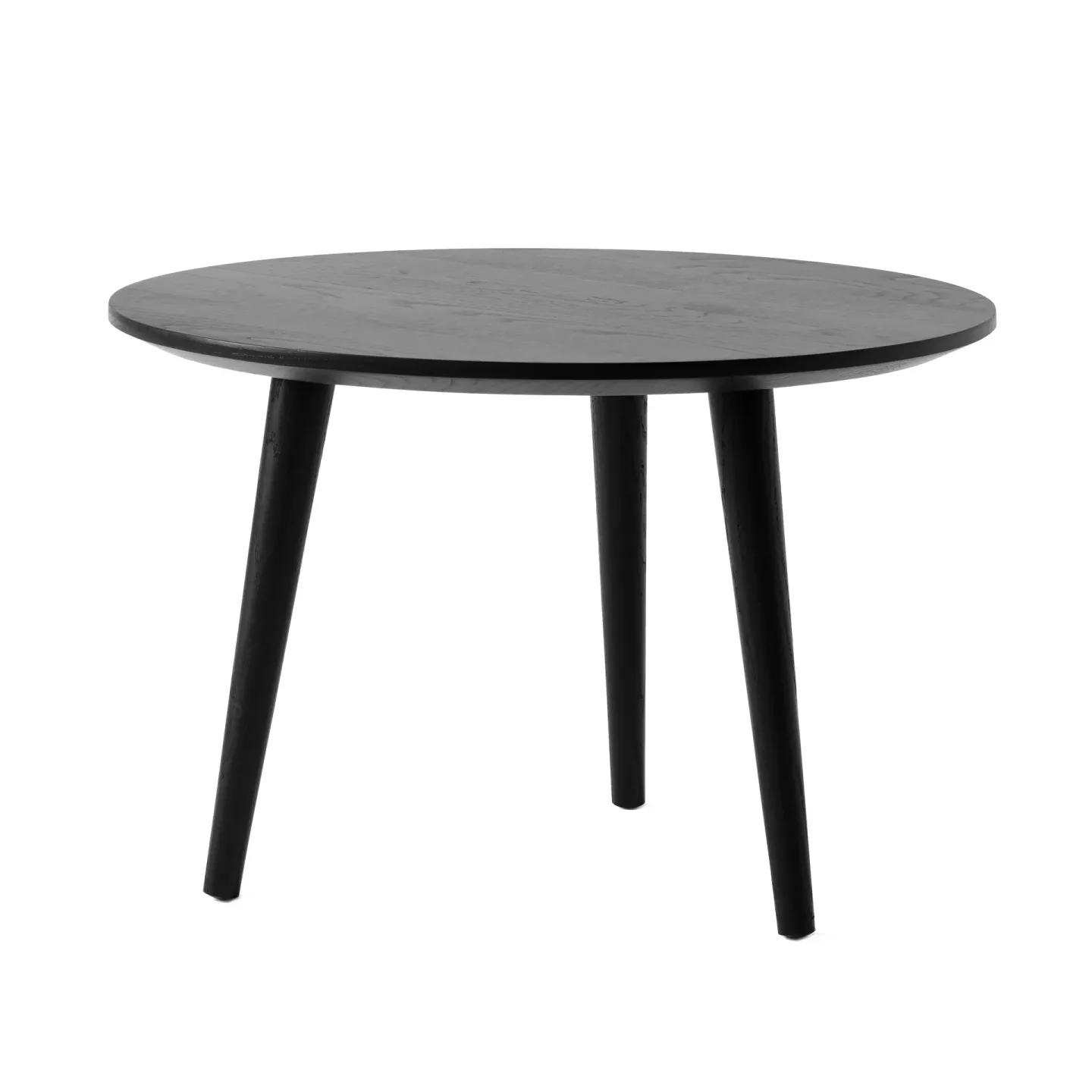 &Tradition In Between Couchtisch SK14 Ø60cm Black lacquered oak