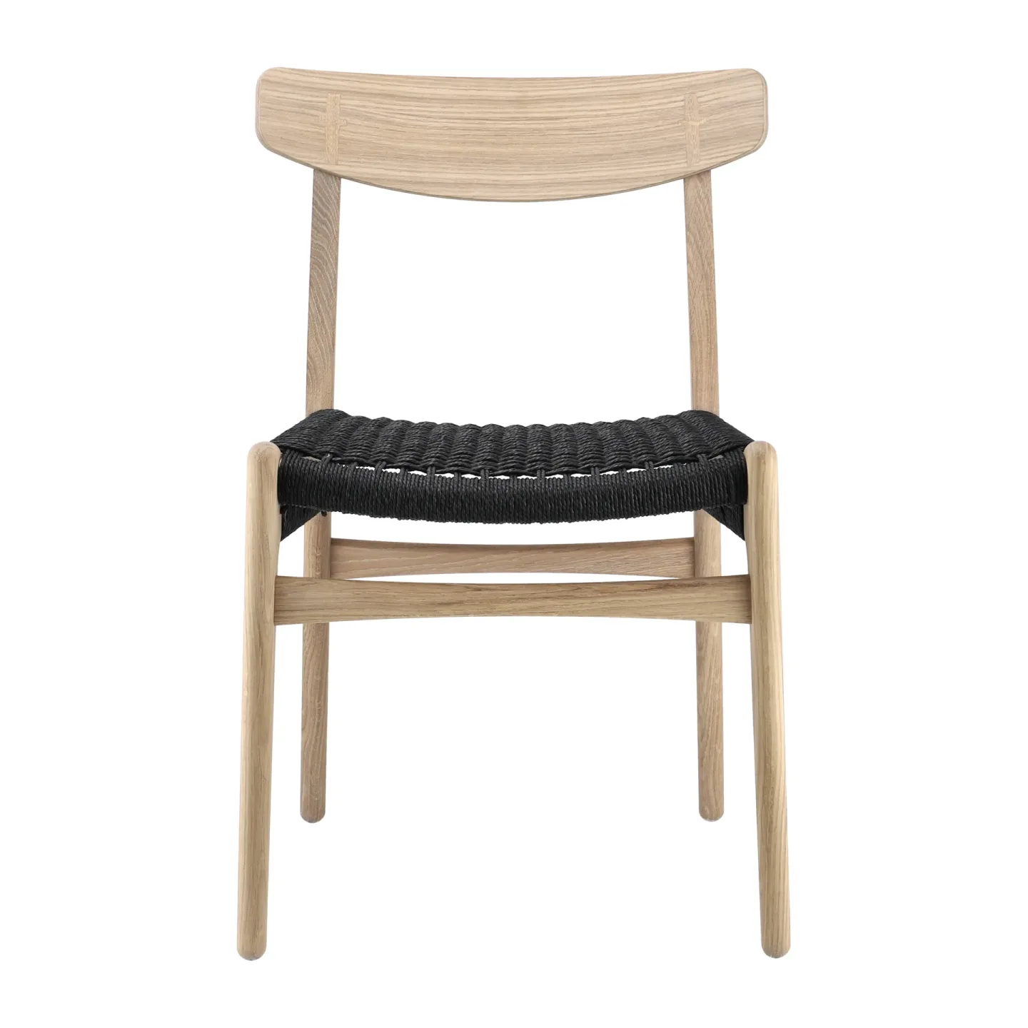 Carl Hansen & Søn CH23 stol Vitoljad ek-svart