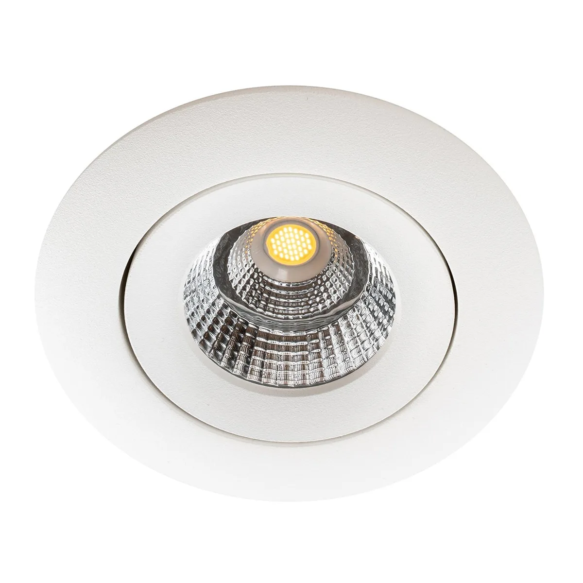 Downlight Allround 3000K 692lm Ra95 Dimbar IP44 36° Vit