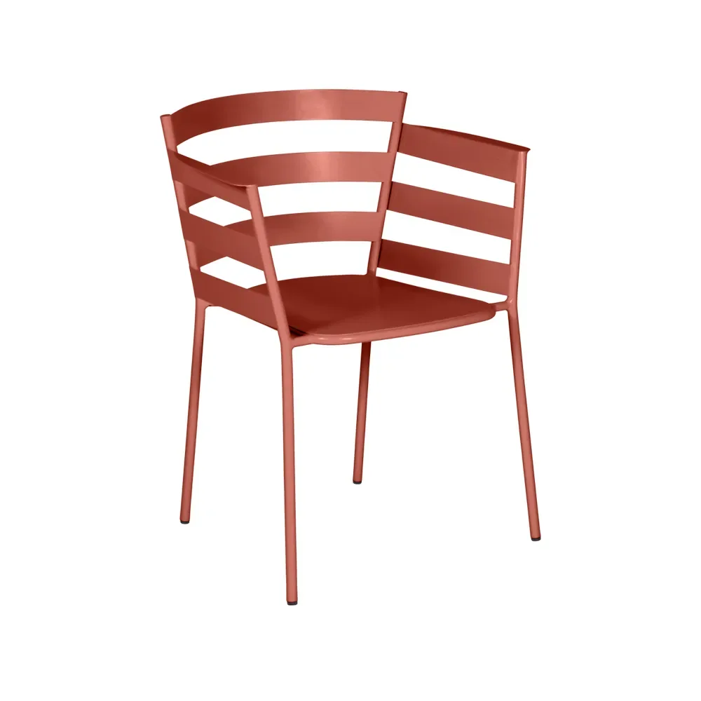 Fermob Rythmic karmstol Red ochre (röd)