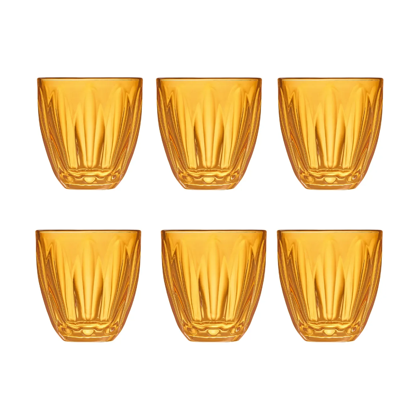 La Rochère Lily Wasserglas im 6-pack Tangerine